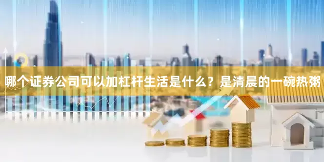 哪个证券公司可以加杠杆生活是什么？是清晨的一碗热粥